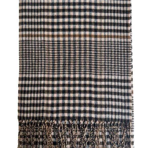 Fall Winter Luxurious Soft Cozy Cashmere Feel Unisex Winter Scarf Plaid Scarves - Picture 1 of 2